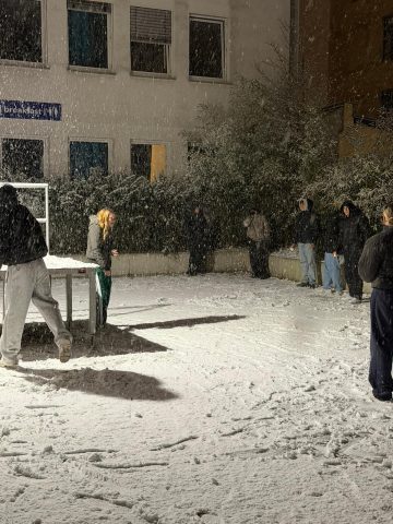 Winterlicher Jahresstart in München